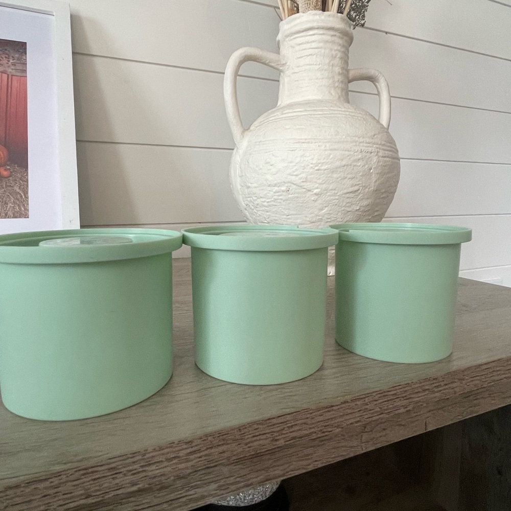 Set of Three Mint Green Silicone Ice Cube Molds